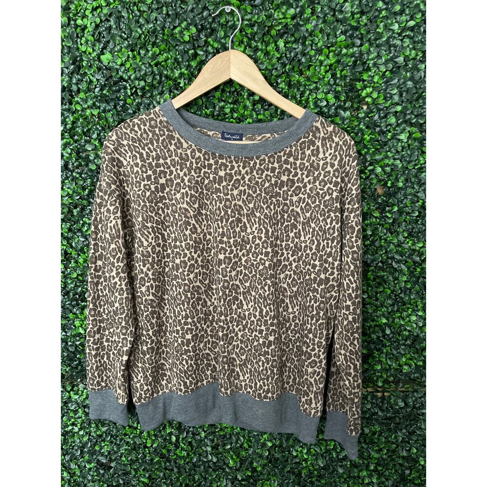 Splendid Animal print blouse women’s size M